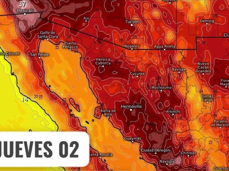 Diario del Yaqui Clima en Sonora Prevén temperaturas de hasta 40