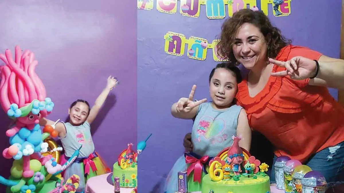 Lindo festejo para Helena