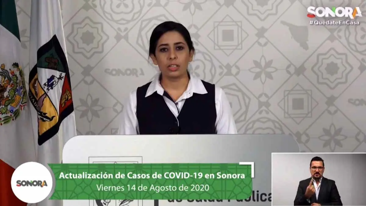 BAJAN casos confirmados de covid-19 en SONORA