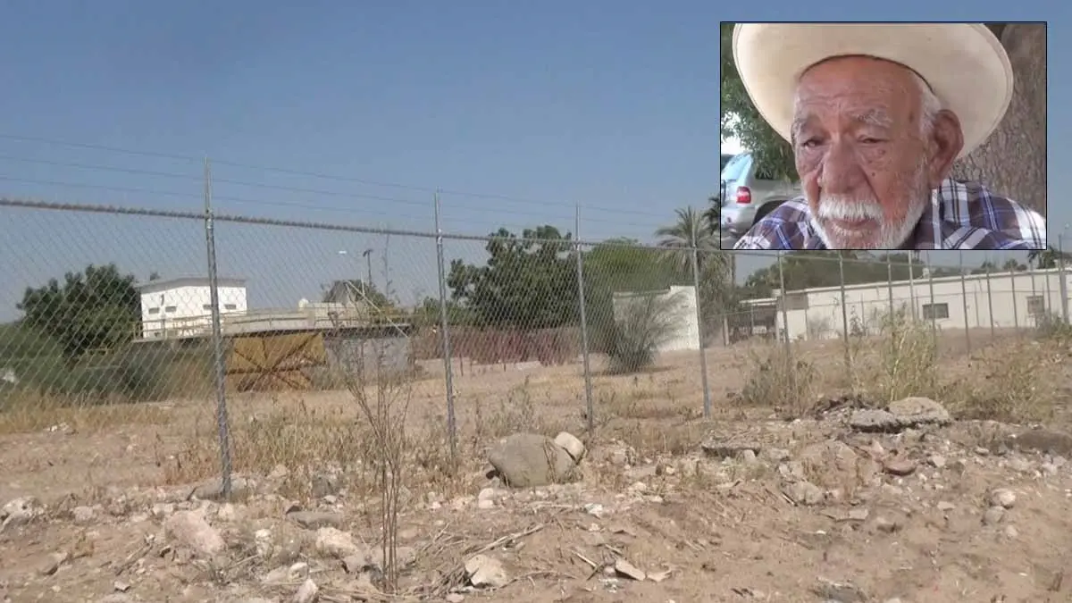 Despojan de su terreno a abuelito de 93 años