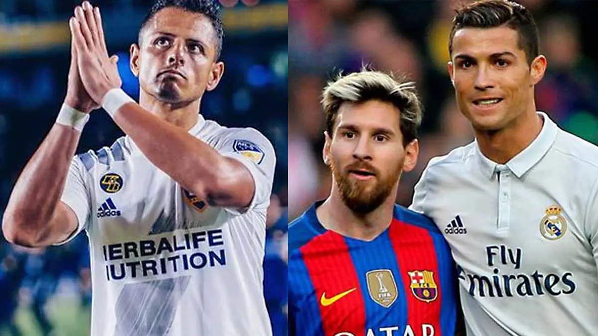 Compañeros de Chicharito dicen se cree más que Messi y CR7 juntos