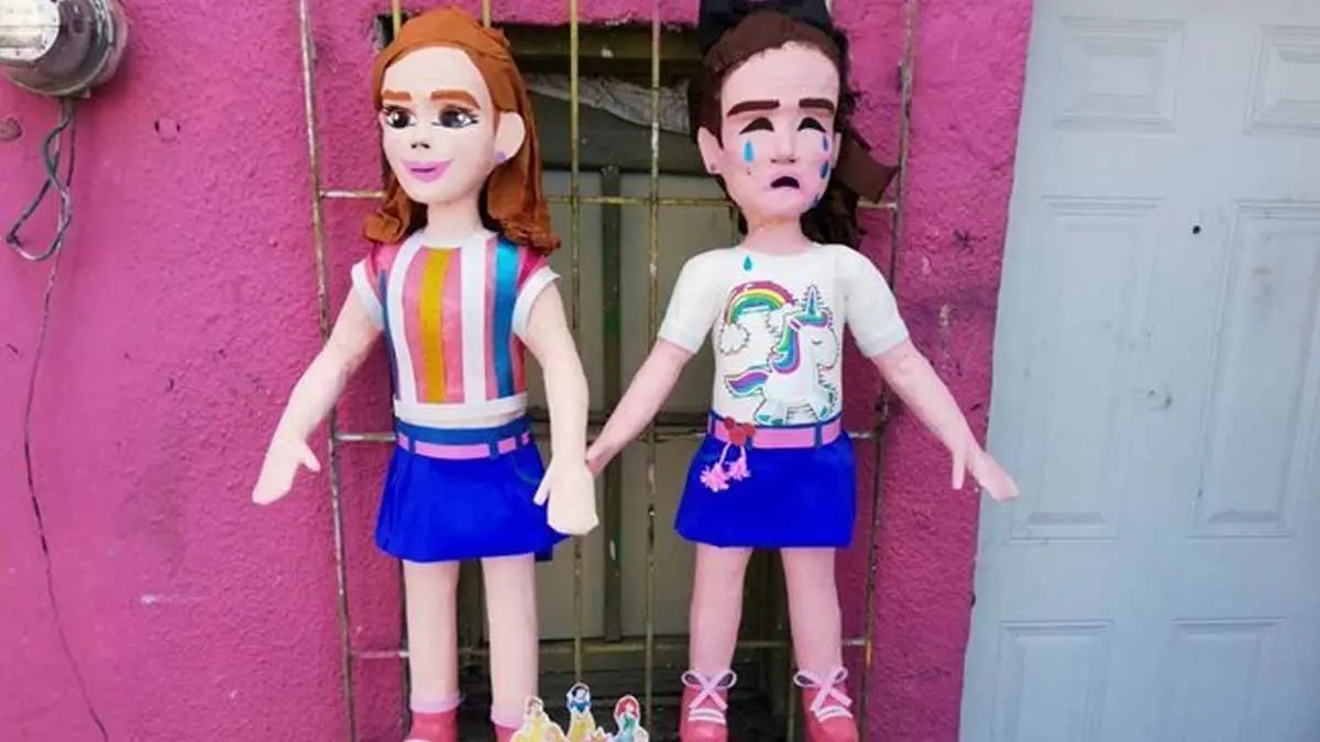 Niñas del pleito del pastel ya tienen su piñata
