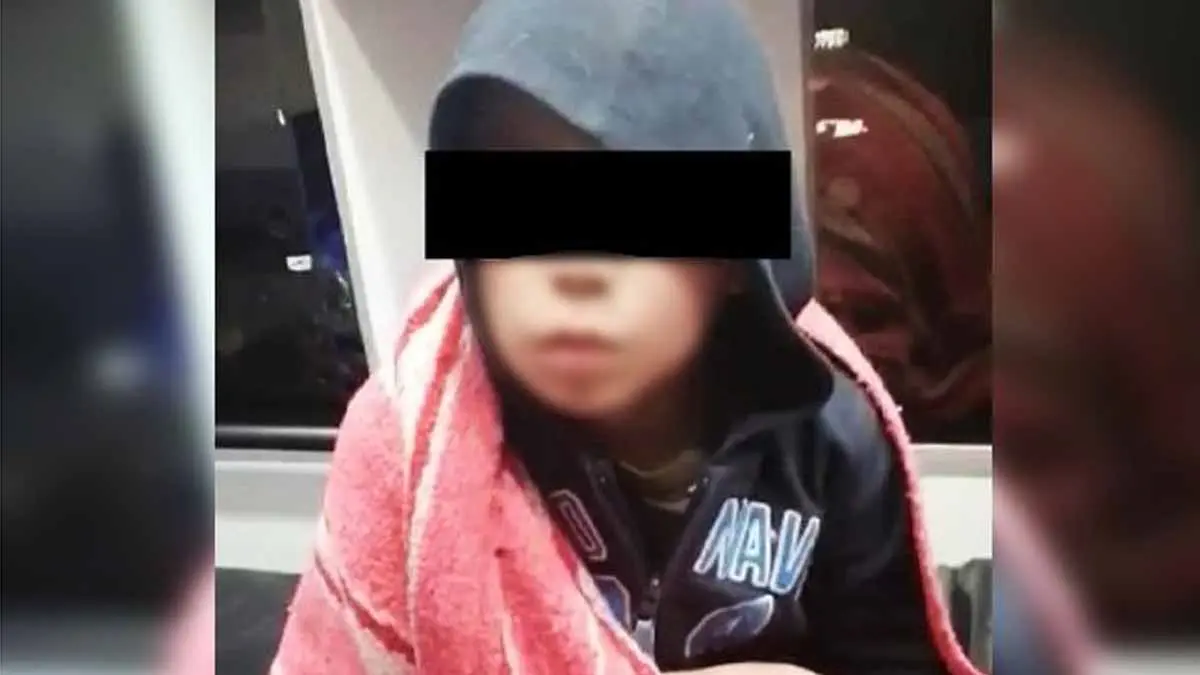 Lo abandonan en su pijamita, con un cereal, tortillas y un chocolate