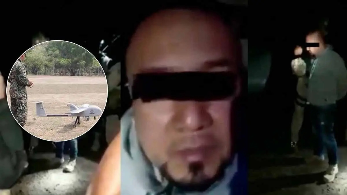 Tres drones del Ejército Mexicano y de la Marina ayudaron a capturar a ´El Marro´