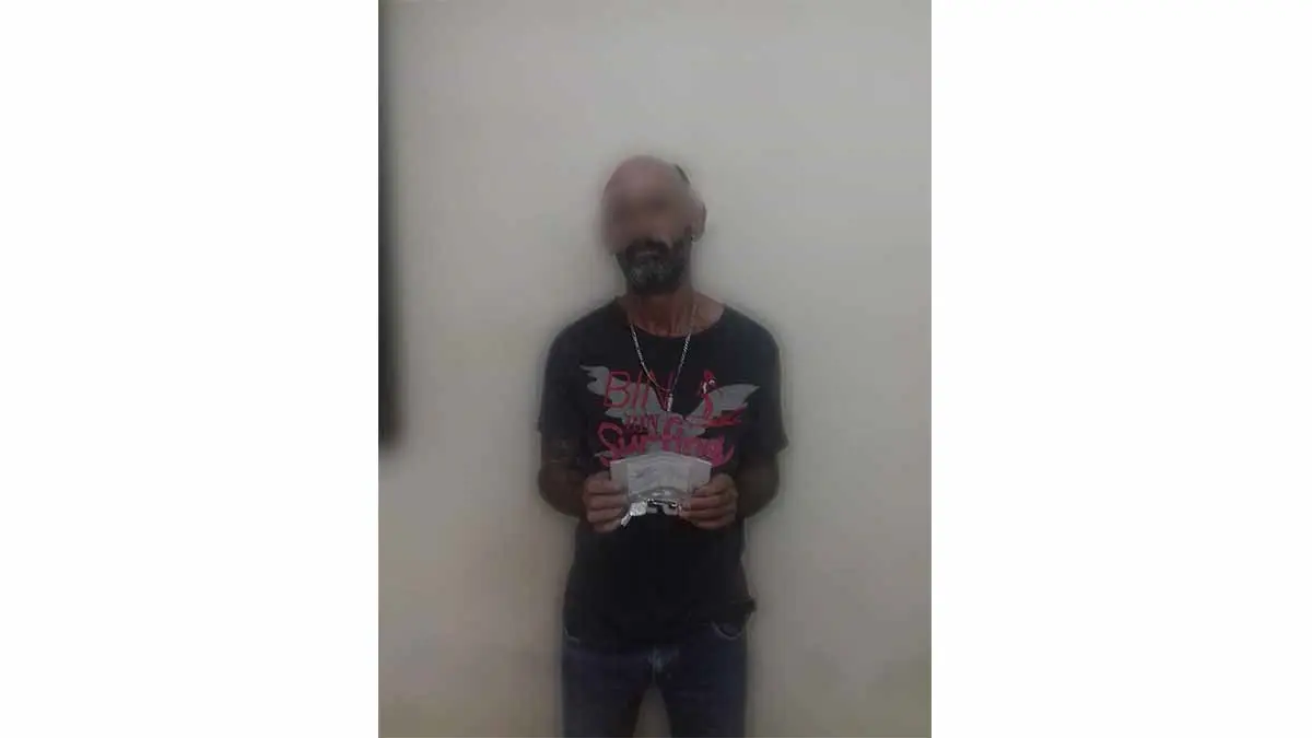 Capturan a hombre con £crystal