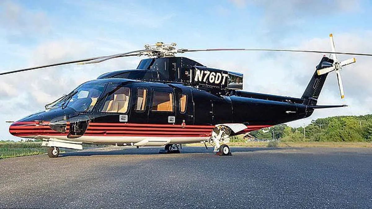 Trump vende su helicóptero personal