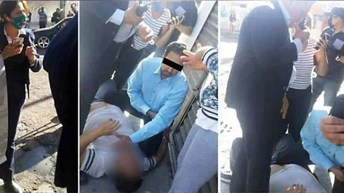Captan en VIDEO muerte de tamalero a manos de policías