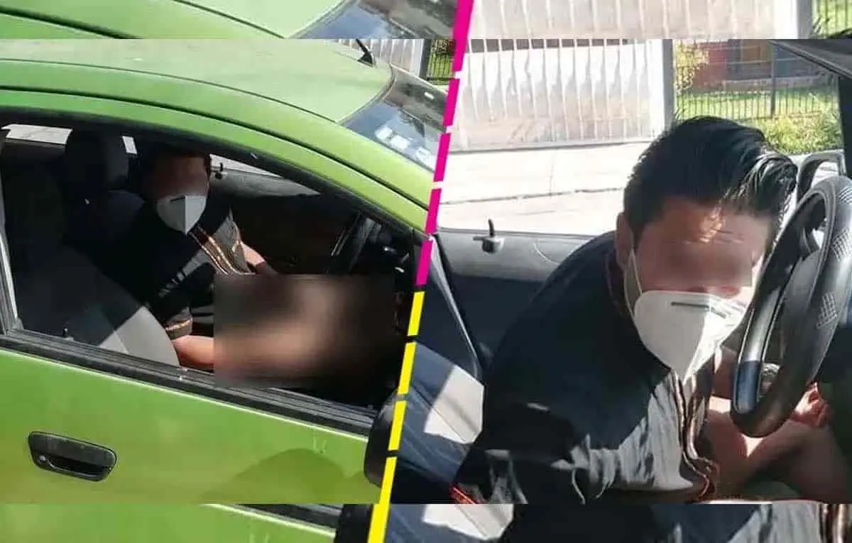 Sujeto acosa a mujer en la vía pública y lo fotografían