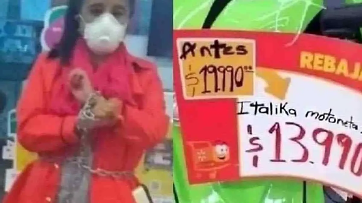 Se encadena a motocicleta porque no le respetan precio de moto