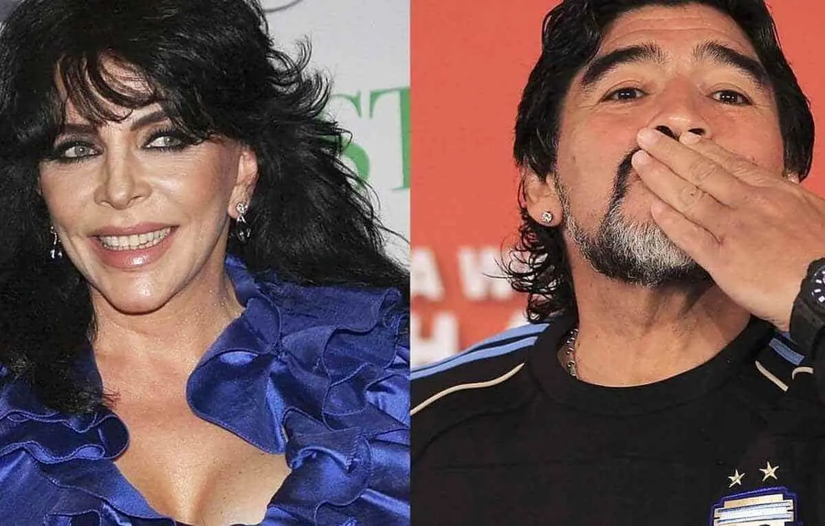 Verónica Castro revela que estaba enamorada de Maradona