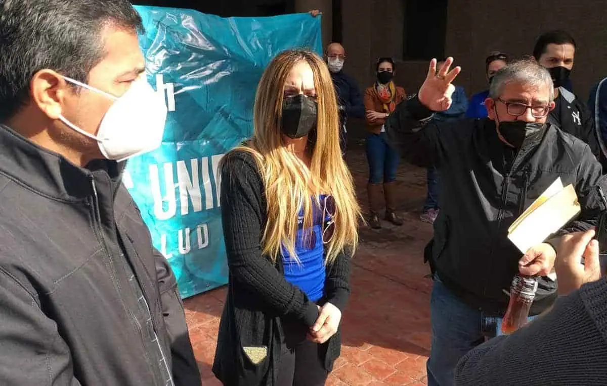 Se manifiestan Gimnasios Unidos por la Salud a las afueras de Coesprisson