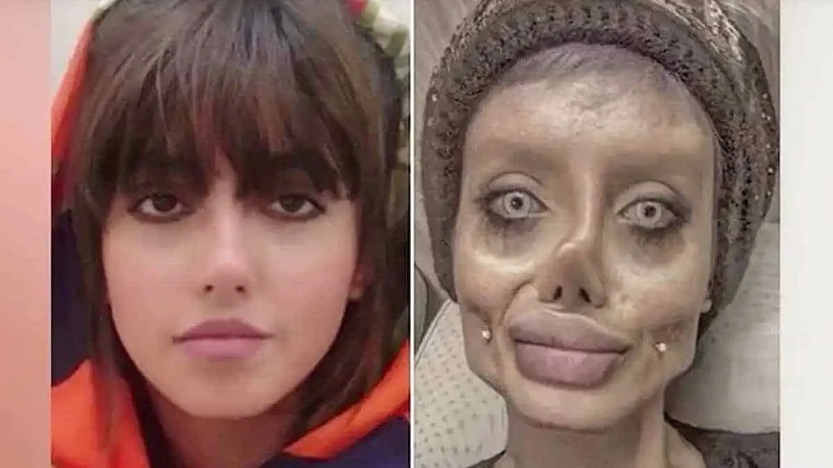 Le dan 10 años de prisión a la "Angelina Jolie iraní"