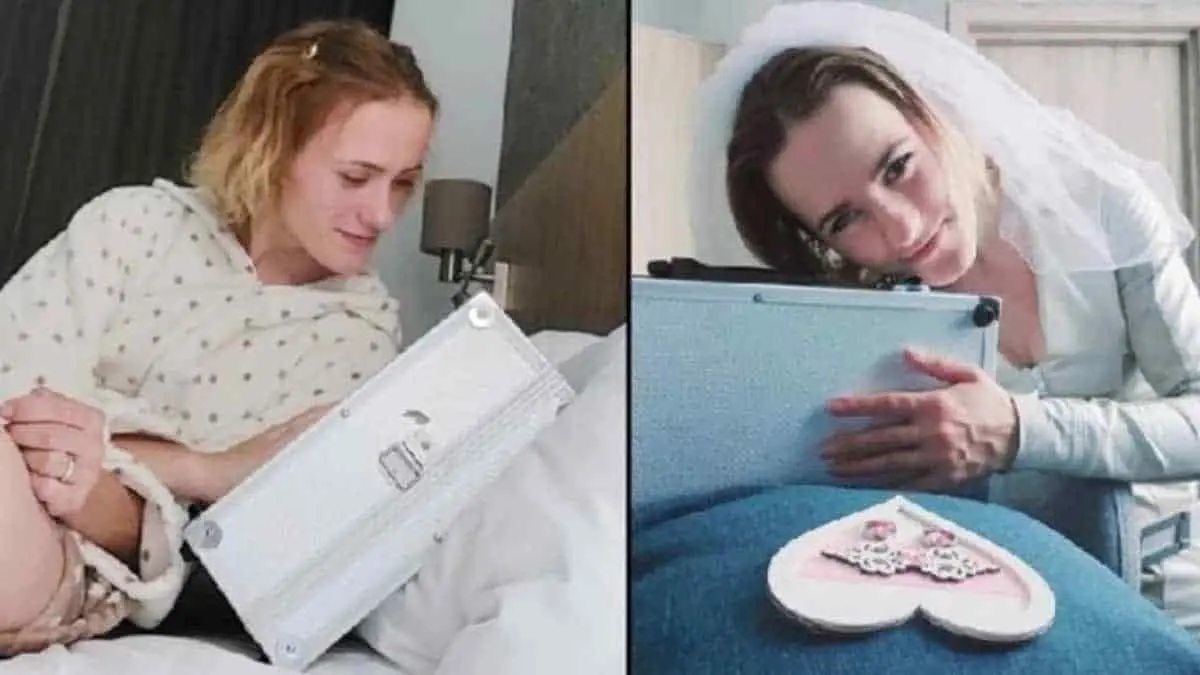 Mujer que siente atracción sexual por objetos se casó con su maletín