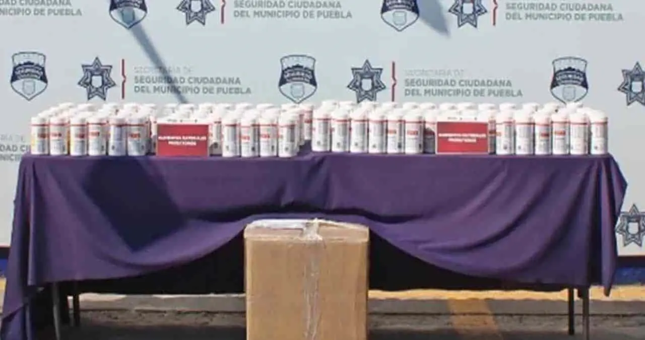 Importante decomiso de fentanilo en Puebla