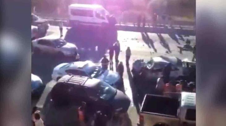 VIDEO: Brutal accidente carretero en Nogales deja varios muertos