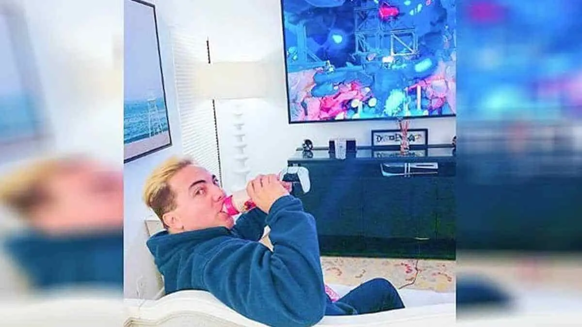 Cristian Castro quiere lanzar al mundo biberón para adultos
