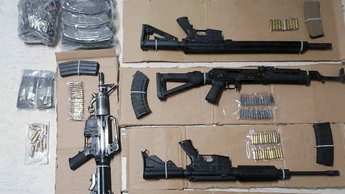Incautan arsenal y droga en operativos en Sonora
