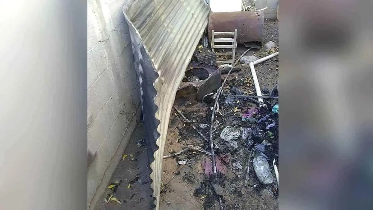 VIDEO: Se quema casa por la pirotecnia