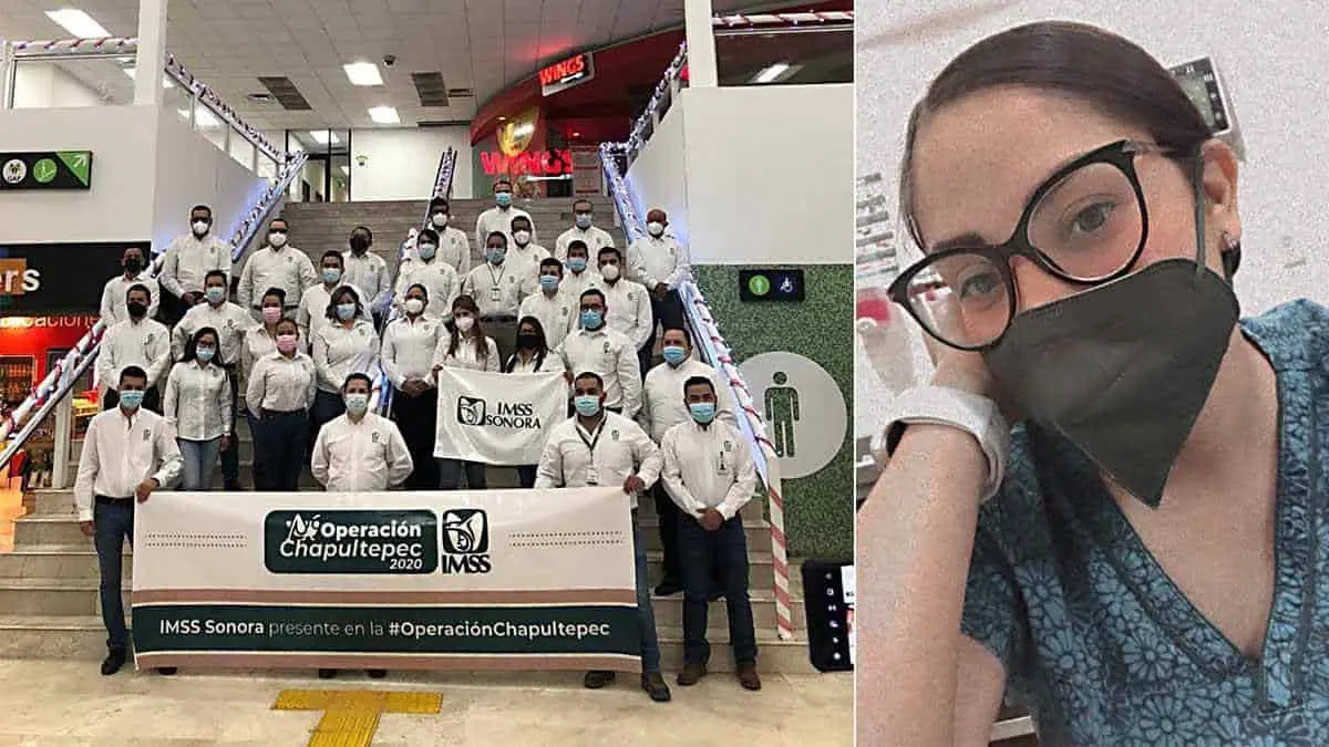 Su amor por su vocación la lleva México a luchar contra el Covid