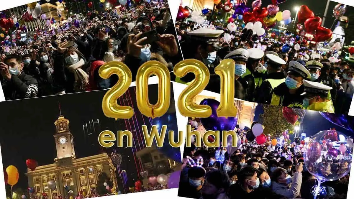 Wuhan recibe el 2021 sin un caso de Covid en meses