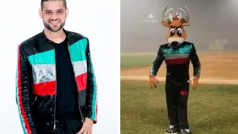 Venny, la botarga de Los Venados de Mazatl&aacute;n imit&oacute; el baile de Alan Zamudio