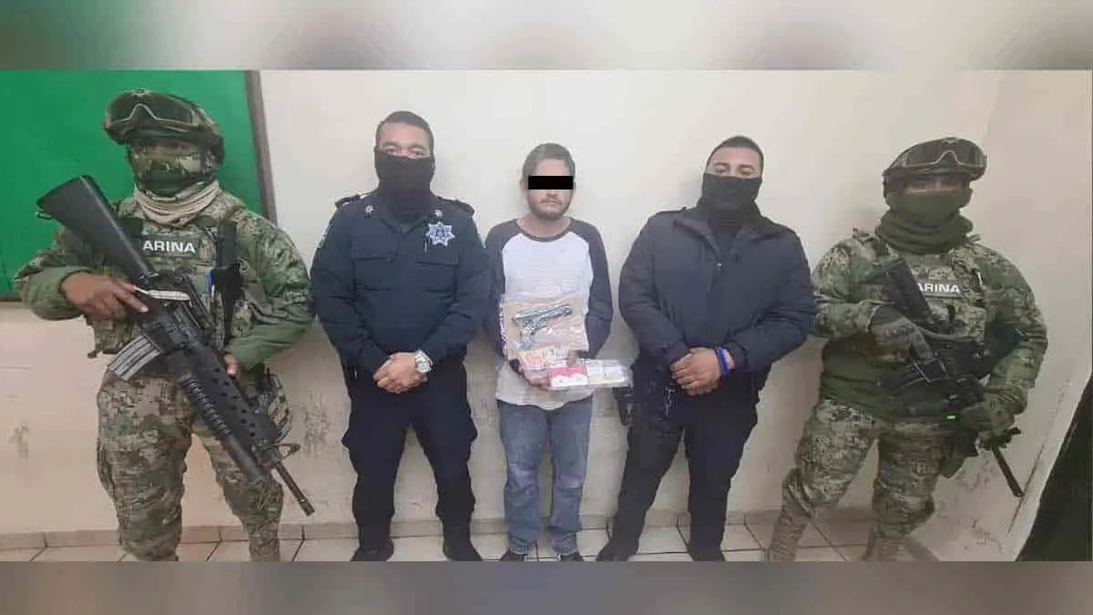 Atrapan a asaltante en plena huida