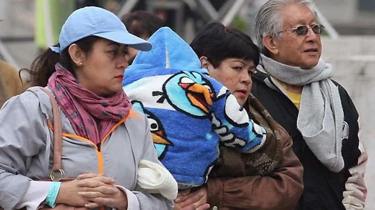 Sigue el frío a todo lo que da