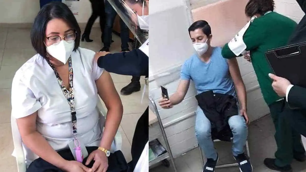 Aplican primera vacuna contra el Covid en Navojoa
