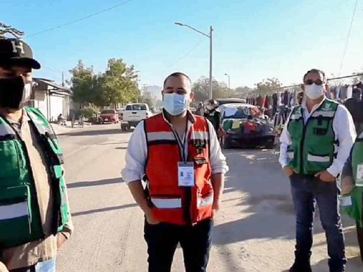 Brigadas de salud recorren los tianguis Brigadas de salud recorren los tianguis