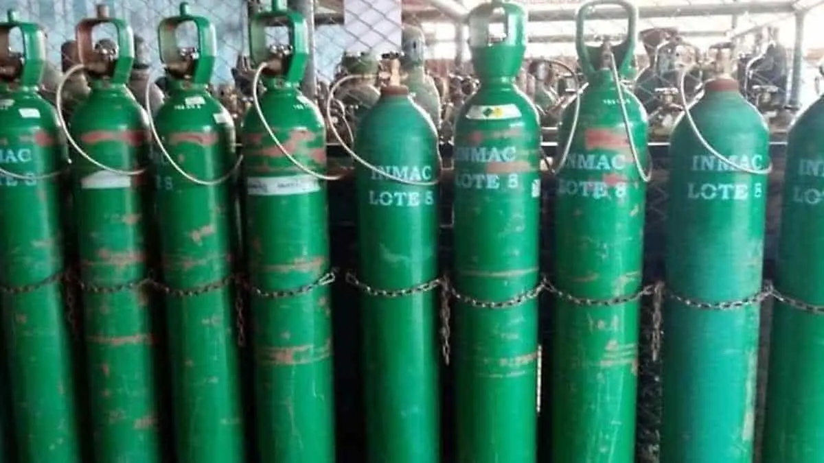 Roban 7 tanques de oxígeno en IMSS de Navojoa
