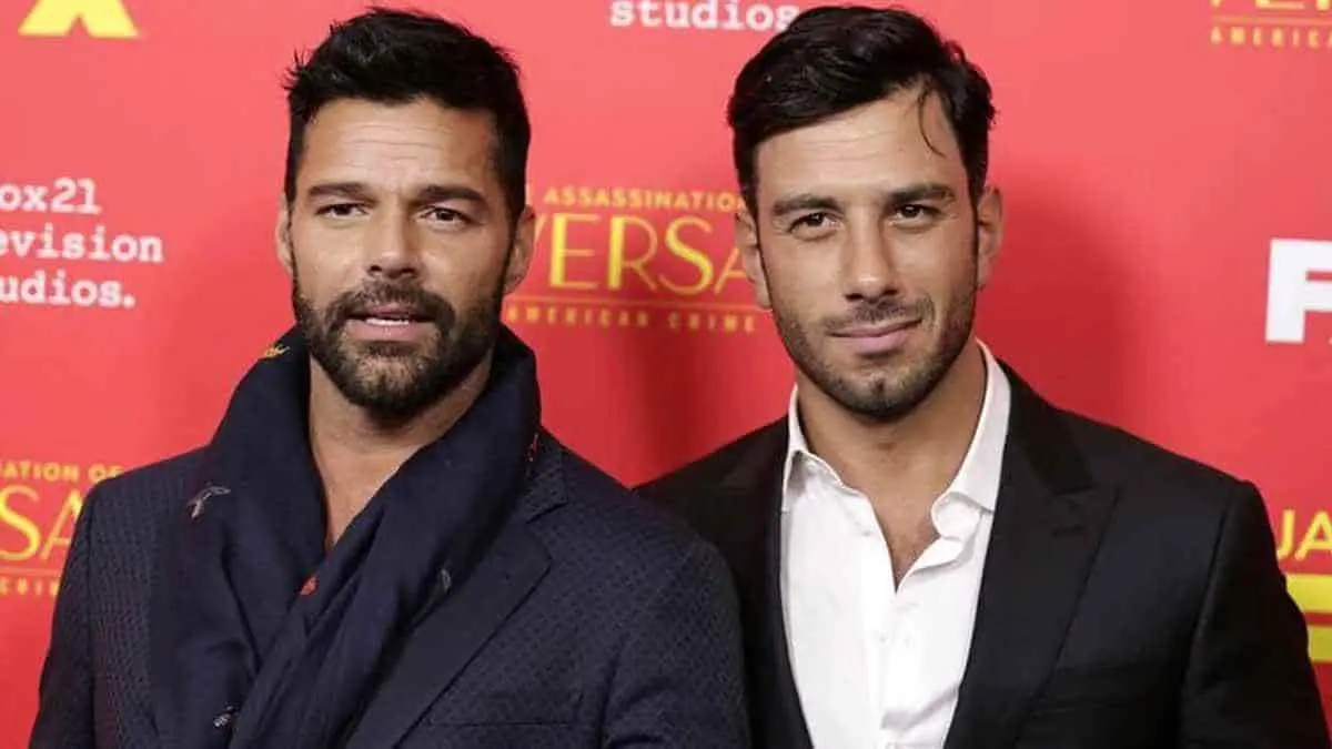 Esposo de Ricky Martin sufre accidente
