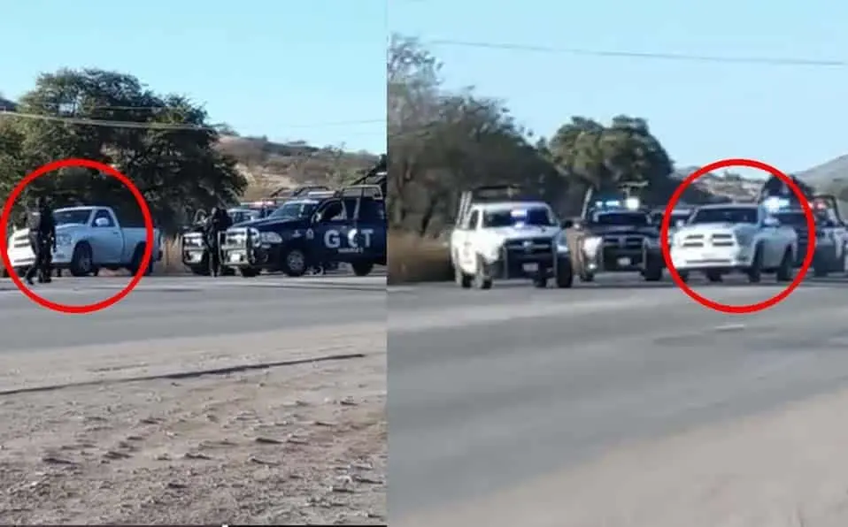 VIDEO. Caen dos en Nogales tras huida de película
