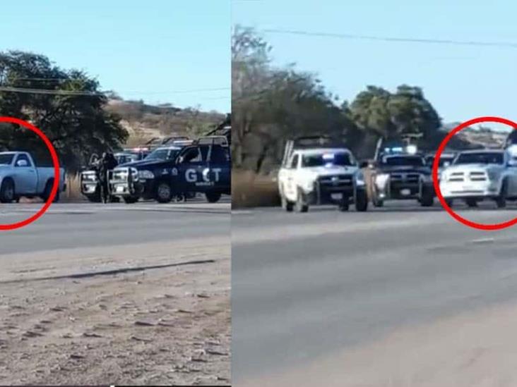 VIDEO. Caen dos en Nogales tras huida de película VIDEO. Caen dos en Nogales tras huida de película