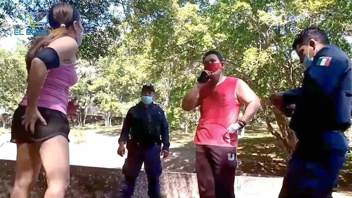 VIDEO: Corredora niega el perdón a su acosador y lo manda ante el MP