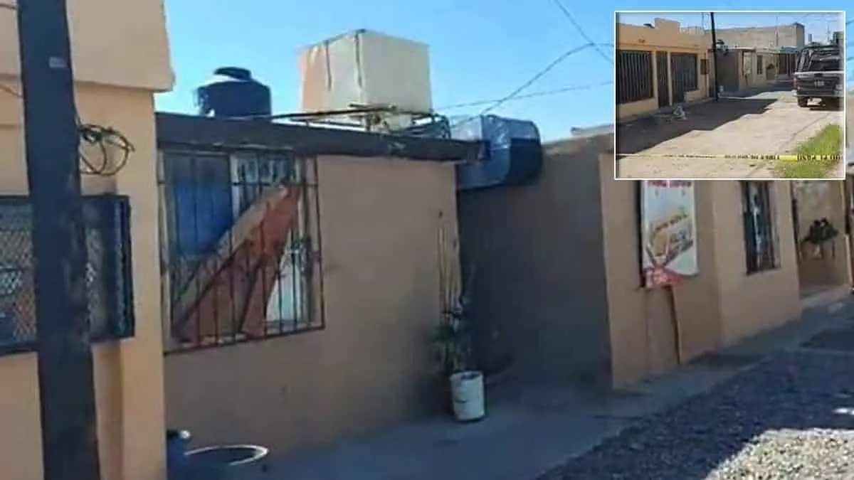Balean a hombre en el techo de su casa