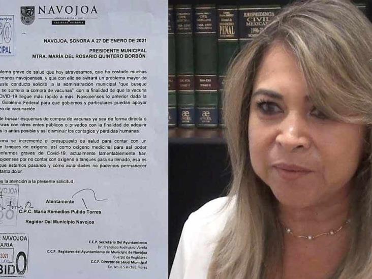 Claman por vacuna para navojoenses Claman por vacuna para navojoenses