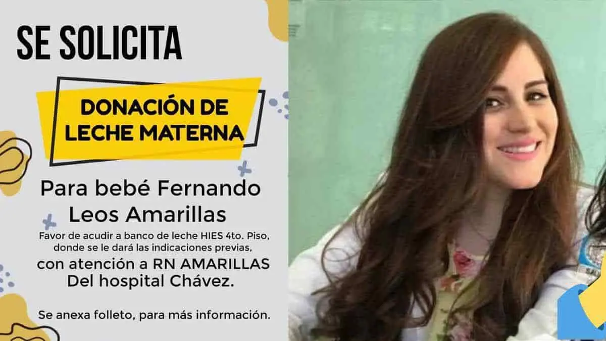 Piden donar leche materna para bebé de Vashty