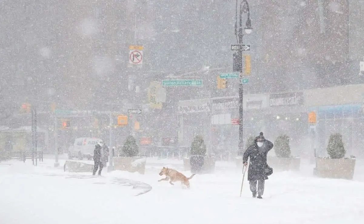 Se congela Nueva York
