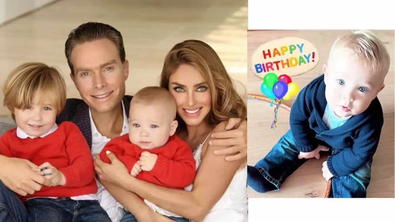 Anahí celebra primer cumpleaños de su hijo