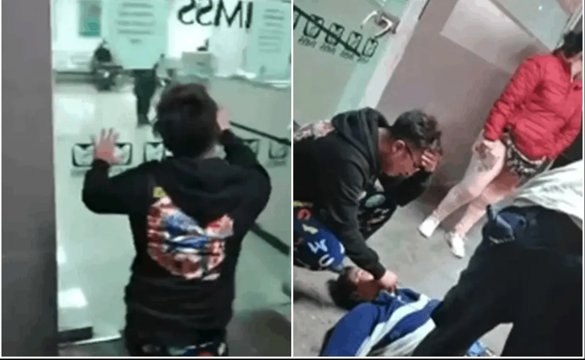 Video. No lo atienden y muere en la puerta del hospital