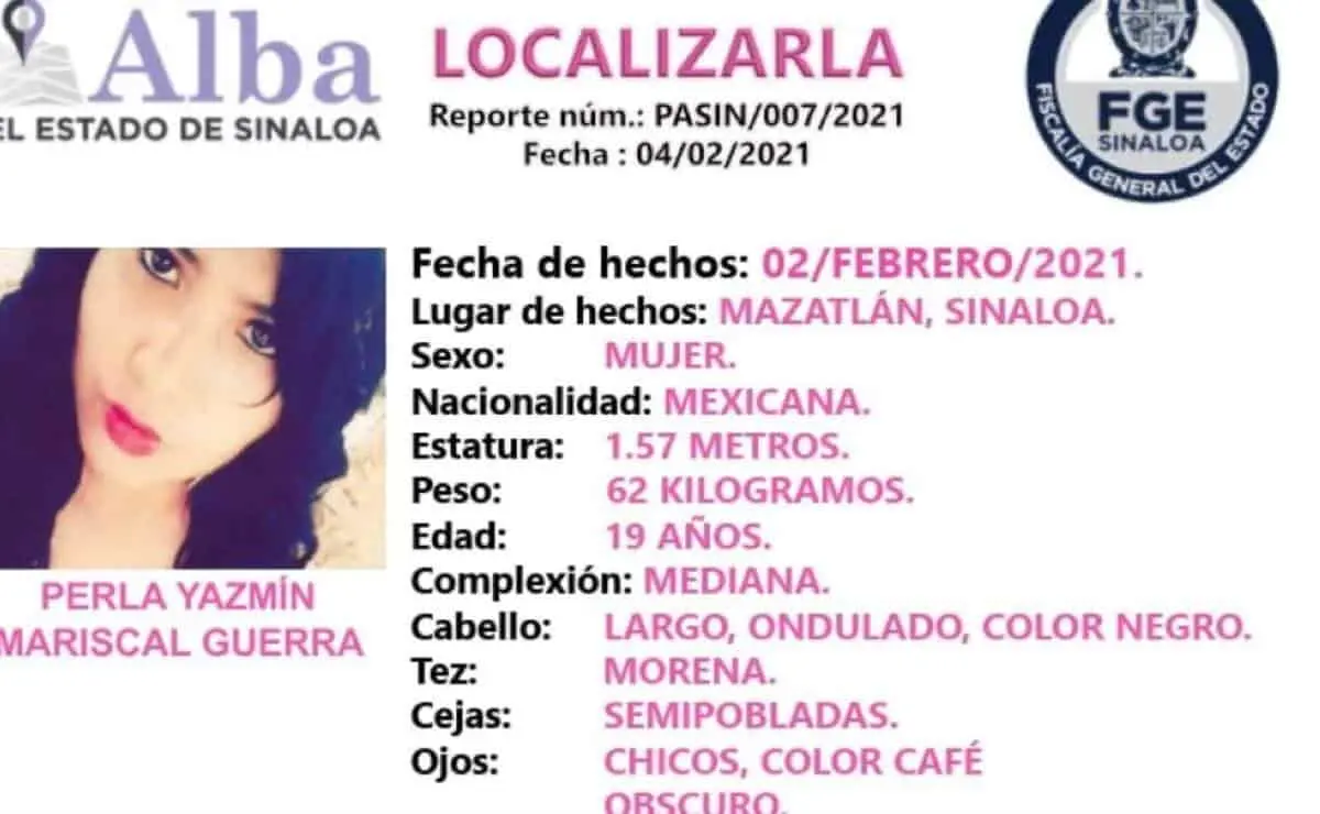 Desaparece Perla Yazmín, de 19 años