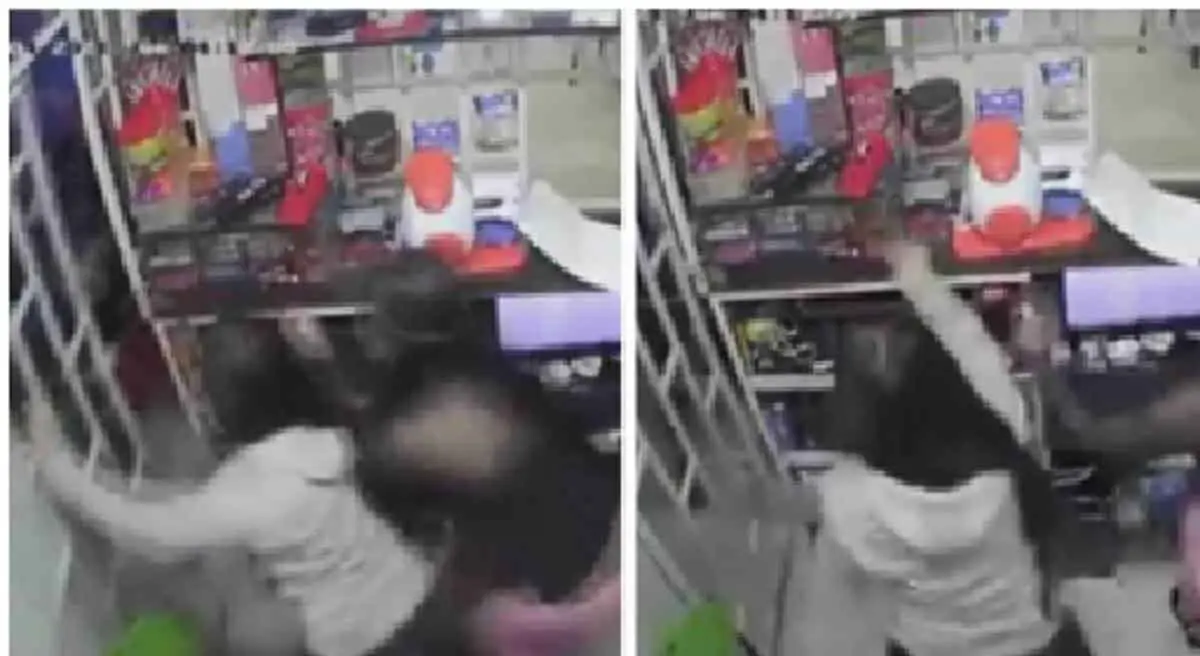 Jovencita enfrenta a ladrones con machetazos
