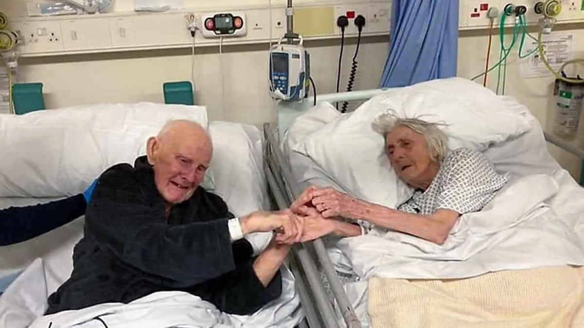Y fue hasta que la muerte por Covid los separó