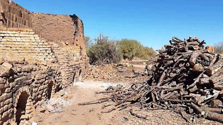 Querobabi, poblado ladrillero