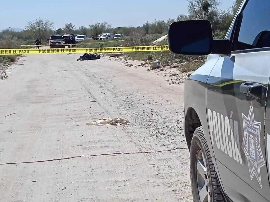 Encobijado al norte de Hermosillo