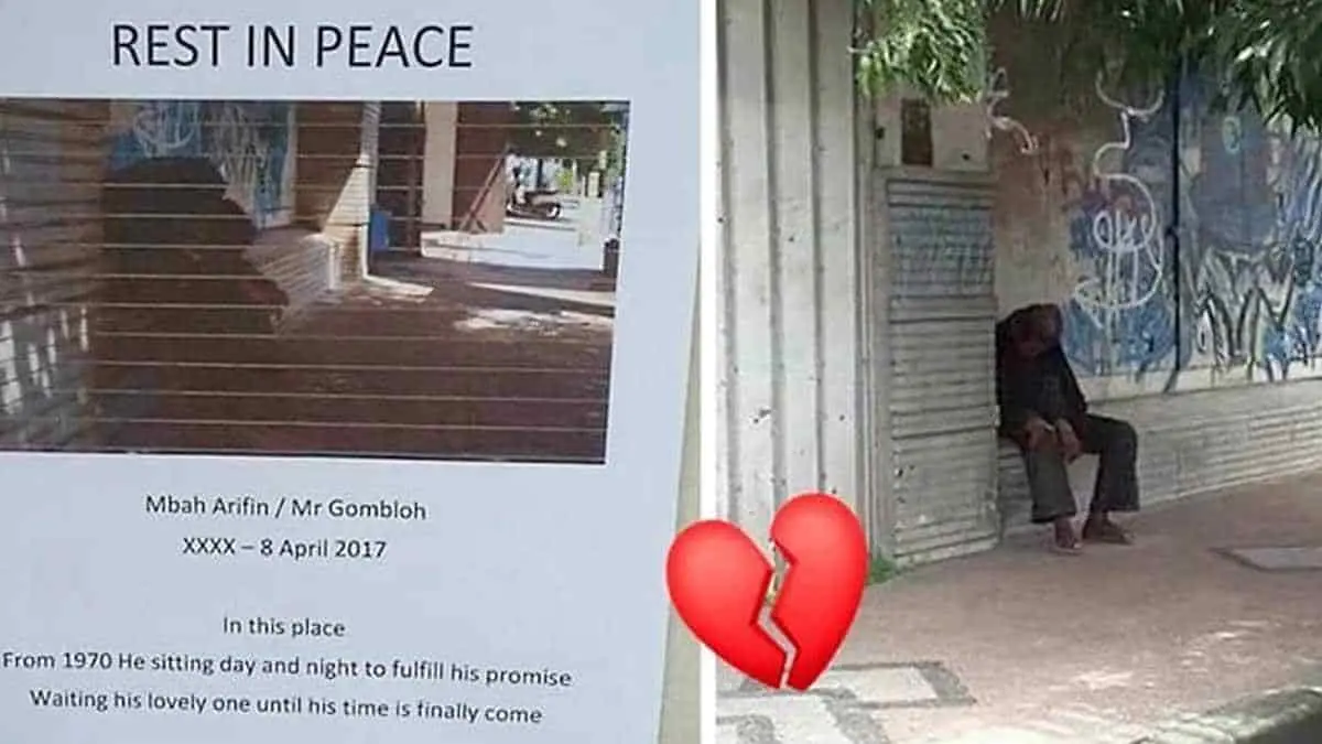 Muere esperando 50 años en el mismo sitio al amor de su vida