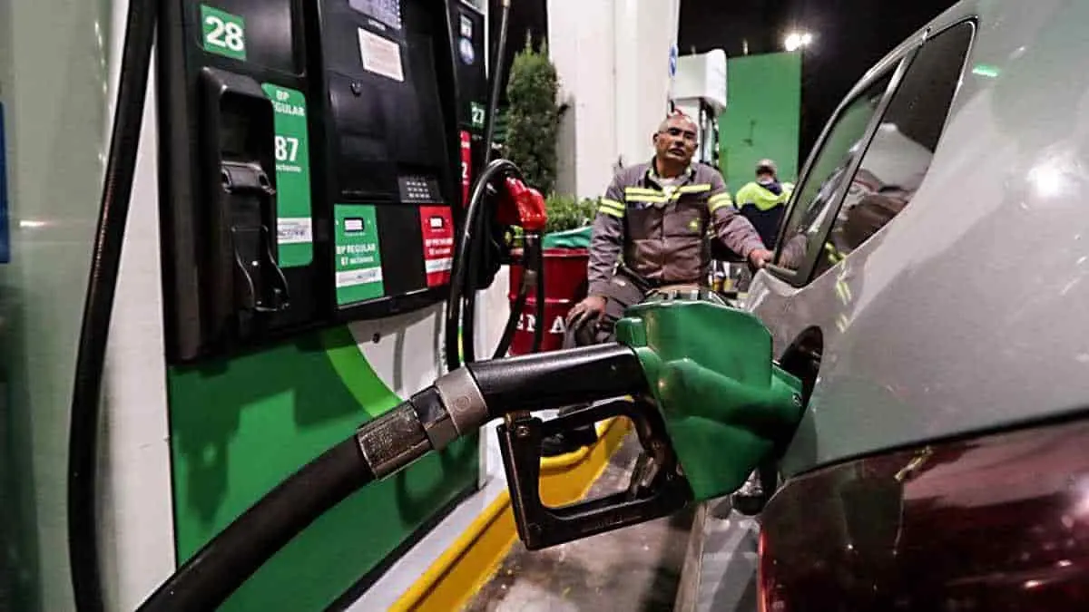 El precio de la gasolina está imparable