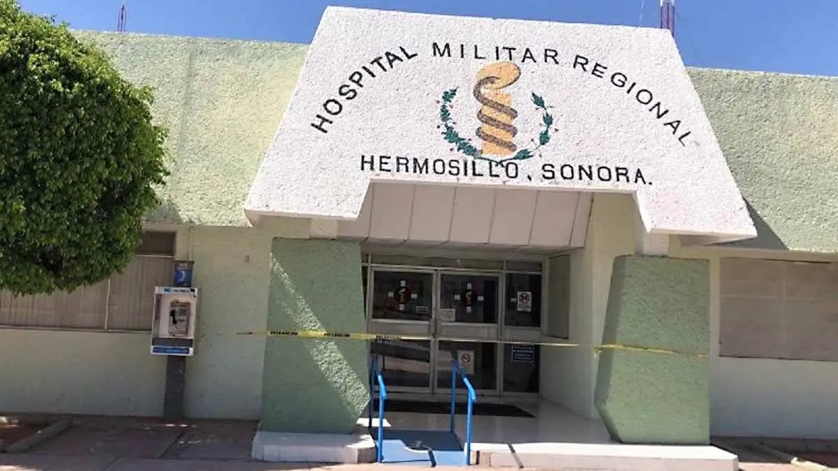 Atienden casos covid en Hospital Militar