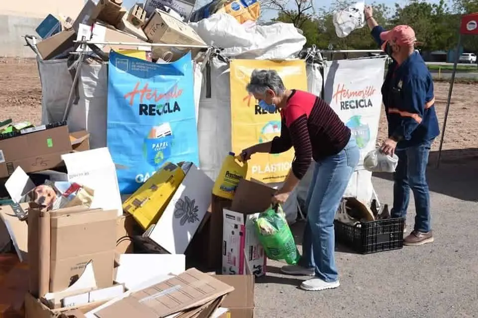 Instalarán reciclacentro permanente en Hermosillo