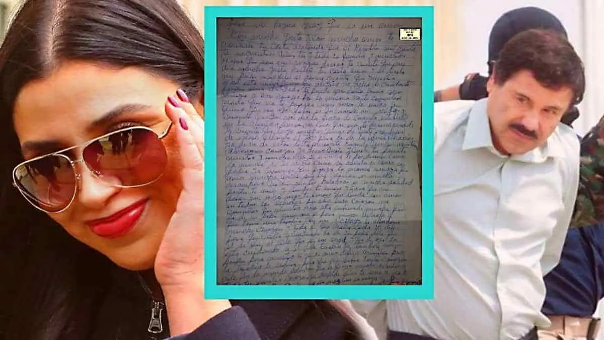 Una carta del Chapo, la causa de la detención de Emma Coronel